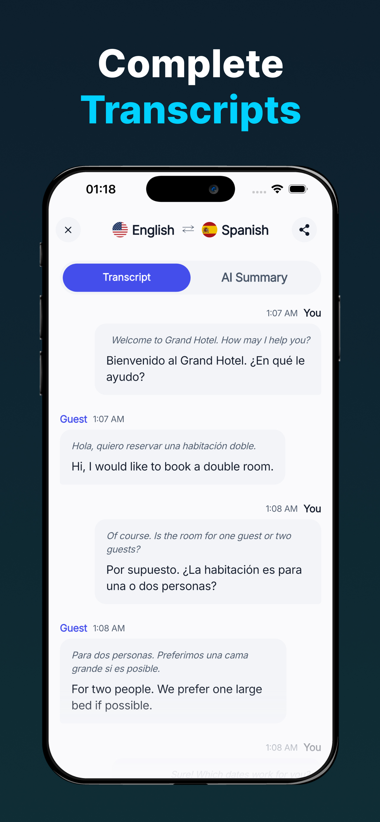 TrueSay: Live AI Interpreter screenshot 4