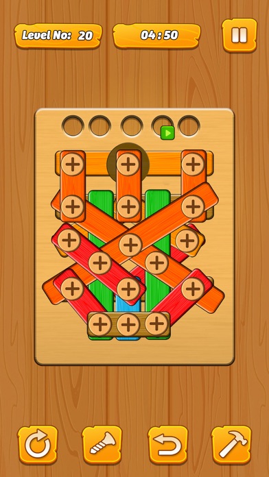 Nuts & Bolts Screw Challenges Screenshot