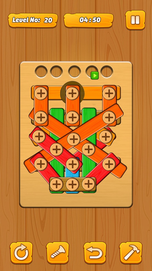 #5. Nuts & Bolts Screw Challenges (iOS) 게시자: Ghulam Mustafa