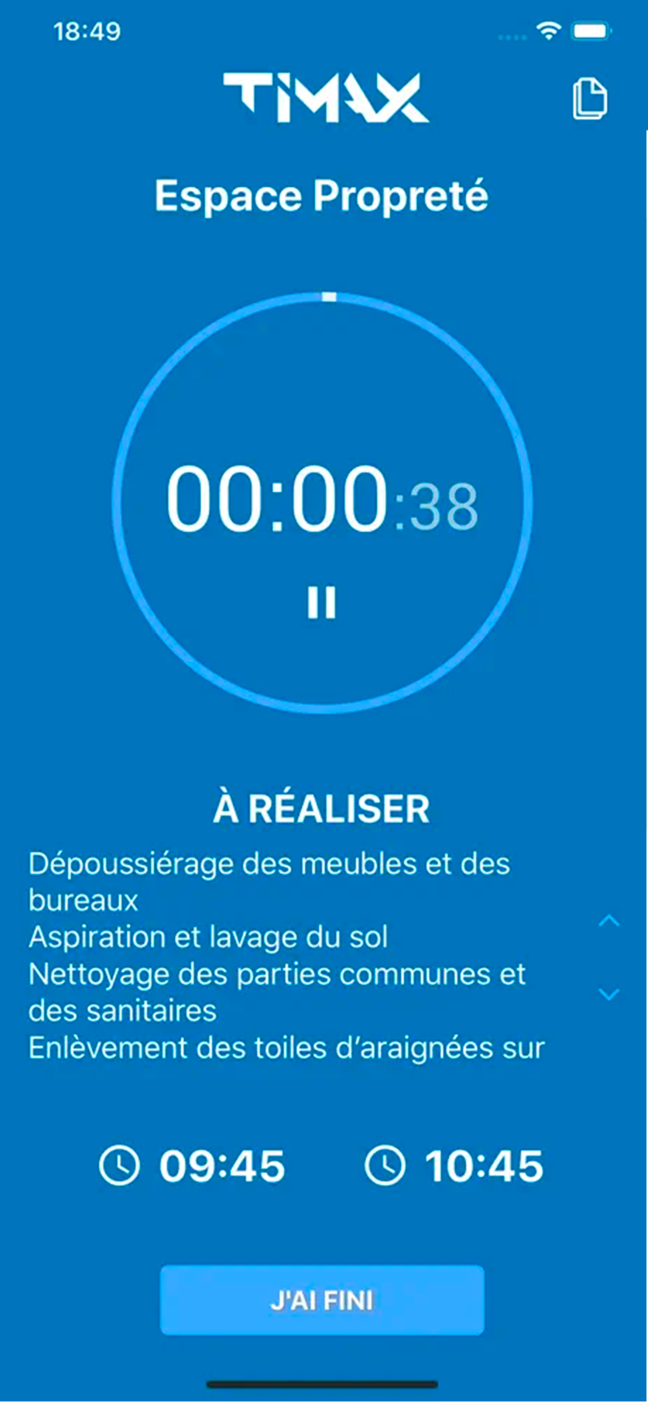 TIMAX by SIMAX screenshot 4
