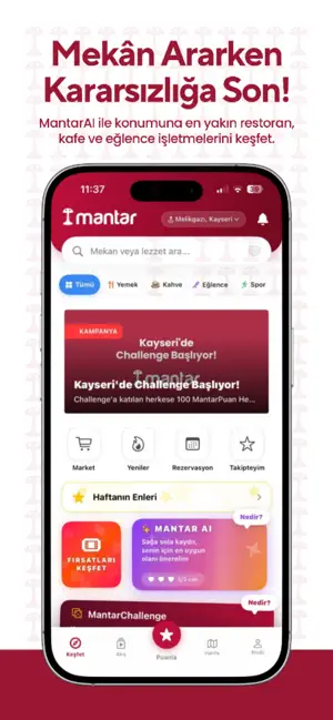 Mantar: Mekan Keşfet & Puanla screenshot 1