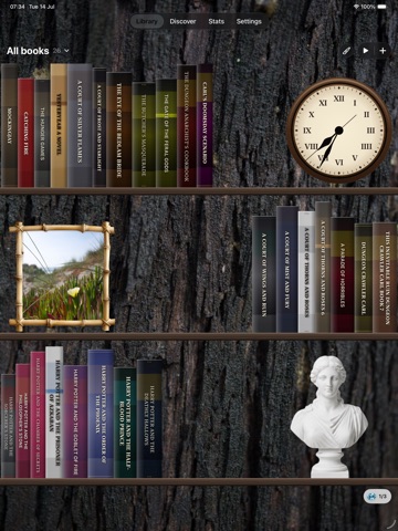 Shelfy: Book Tracker & TBR iPad screenshot 1