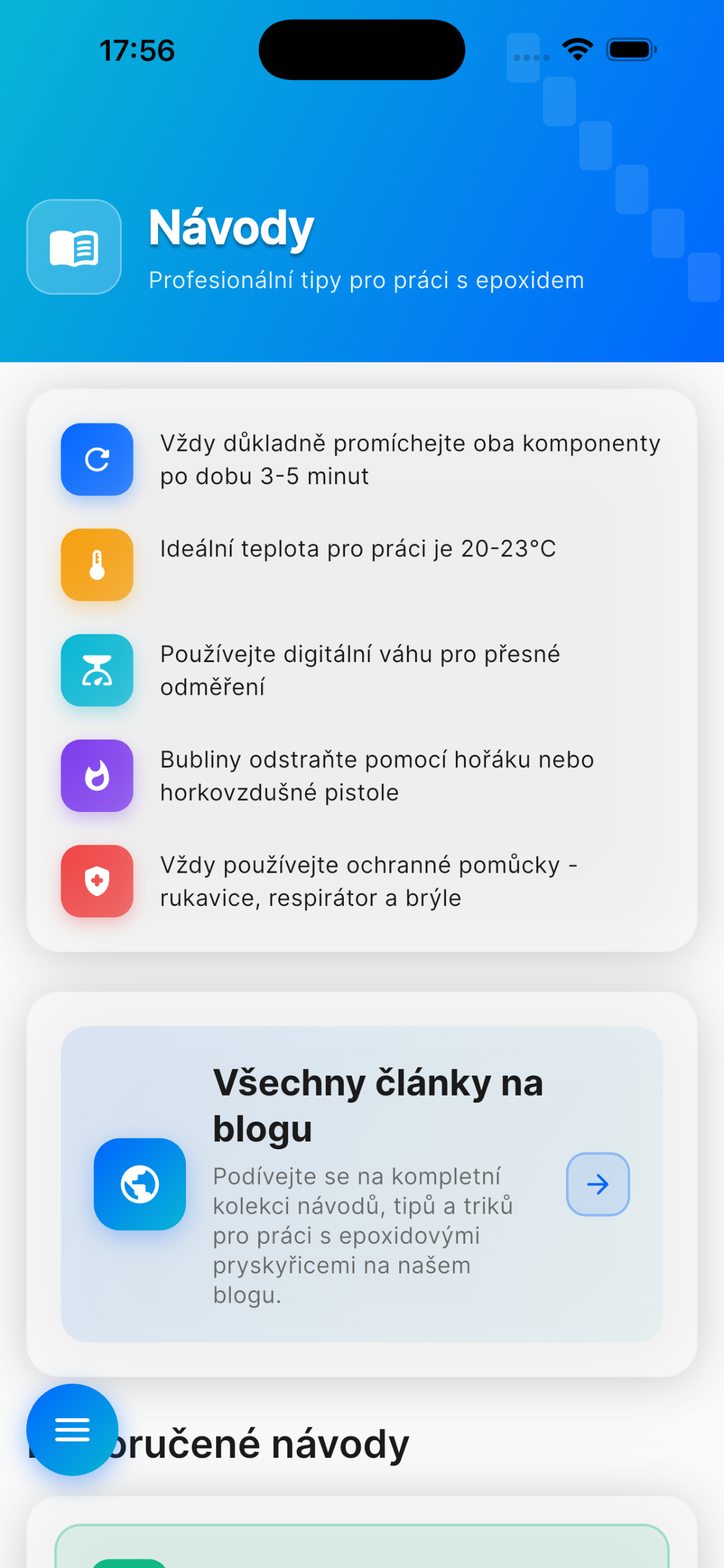Epoxidová kalkulačka