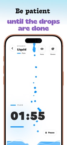 Driplet: Liquid Pomodoro Timer Screenshot 2 of 5