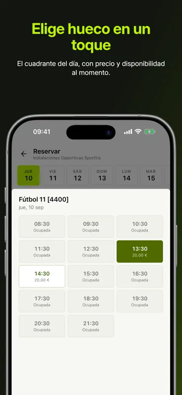 Sporttia - Reserva tu deporte screenshot 4 of 6