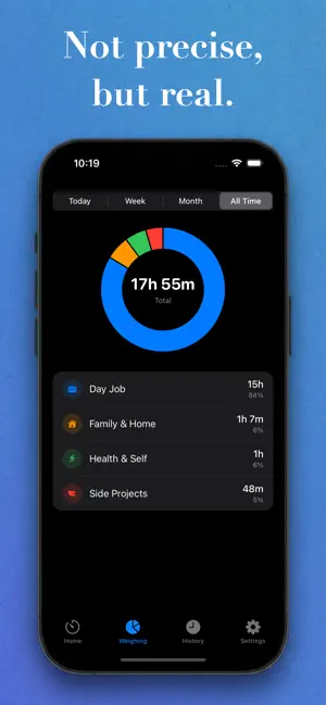 Weighing screenshot 2