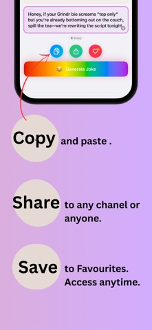 GayLOL: Gay Jokes AI iPhone screenshot