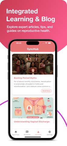HerSync : Women's Health screenshot