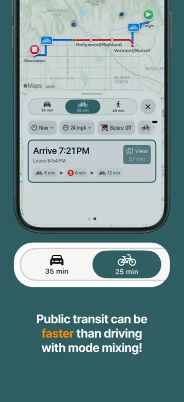 Modemix – Bike & Train screenshot 2 of 6