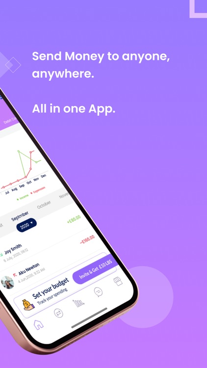 Zenz: Money transfer app
