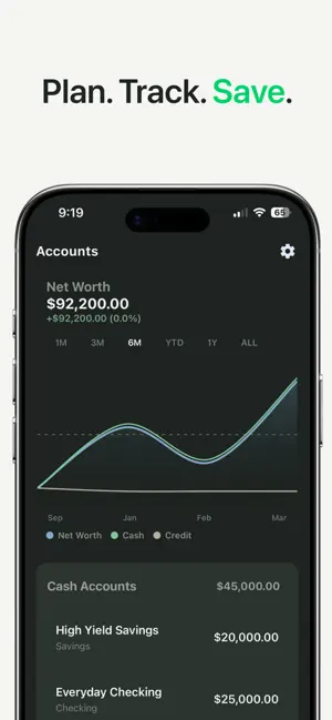 BlackBird: Budget Planner screenshot 1