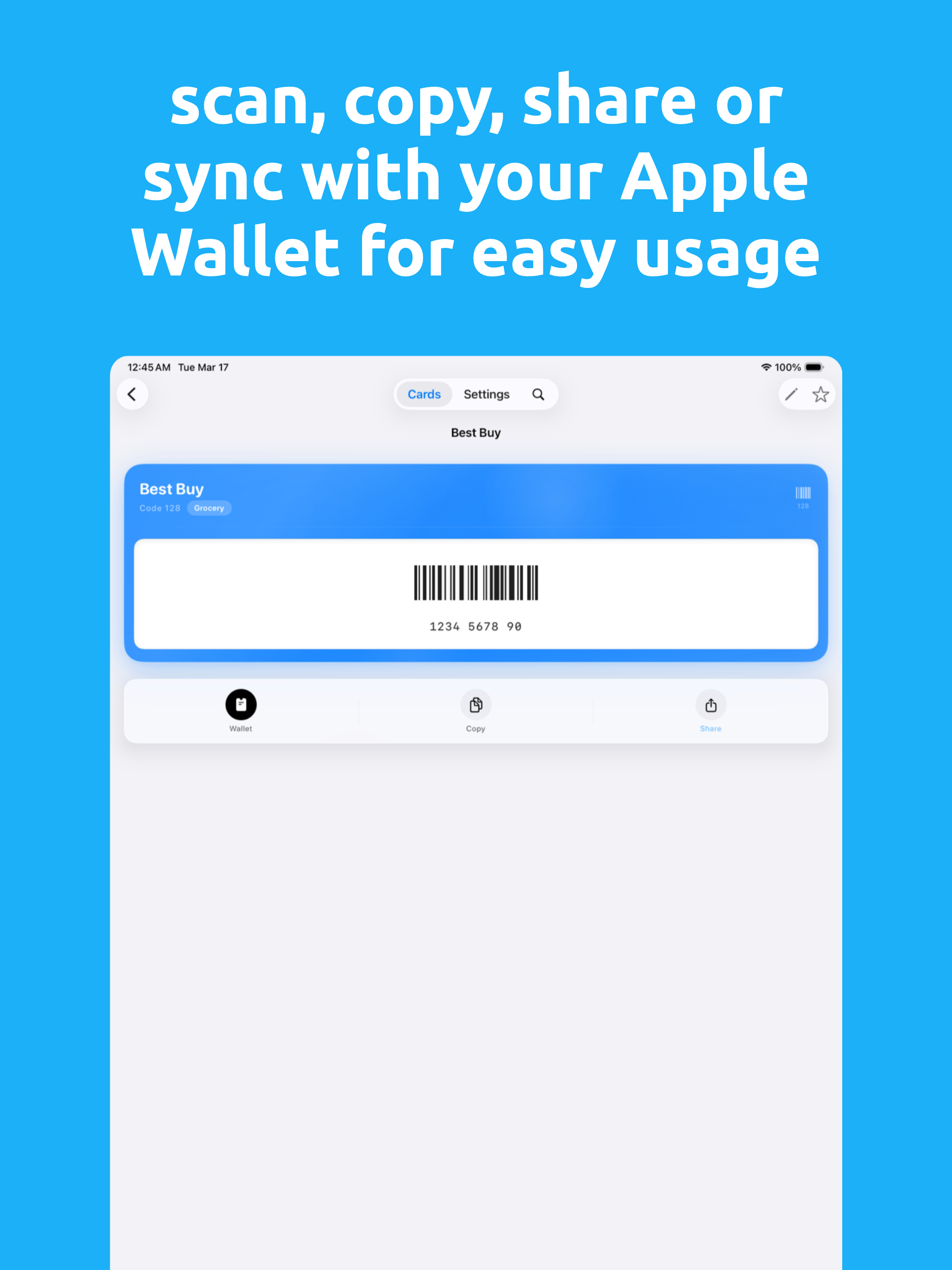 CardBridge - Store Card Wallet