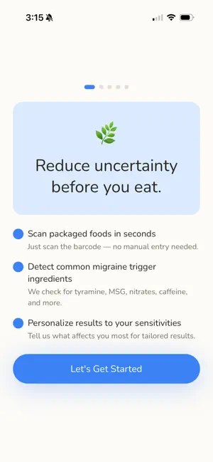MigraineScan screenshot 2