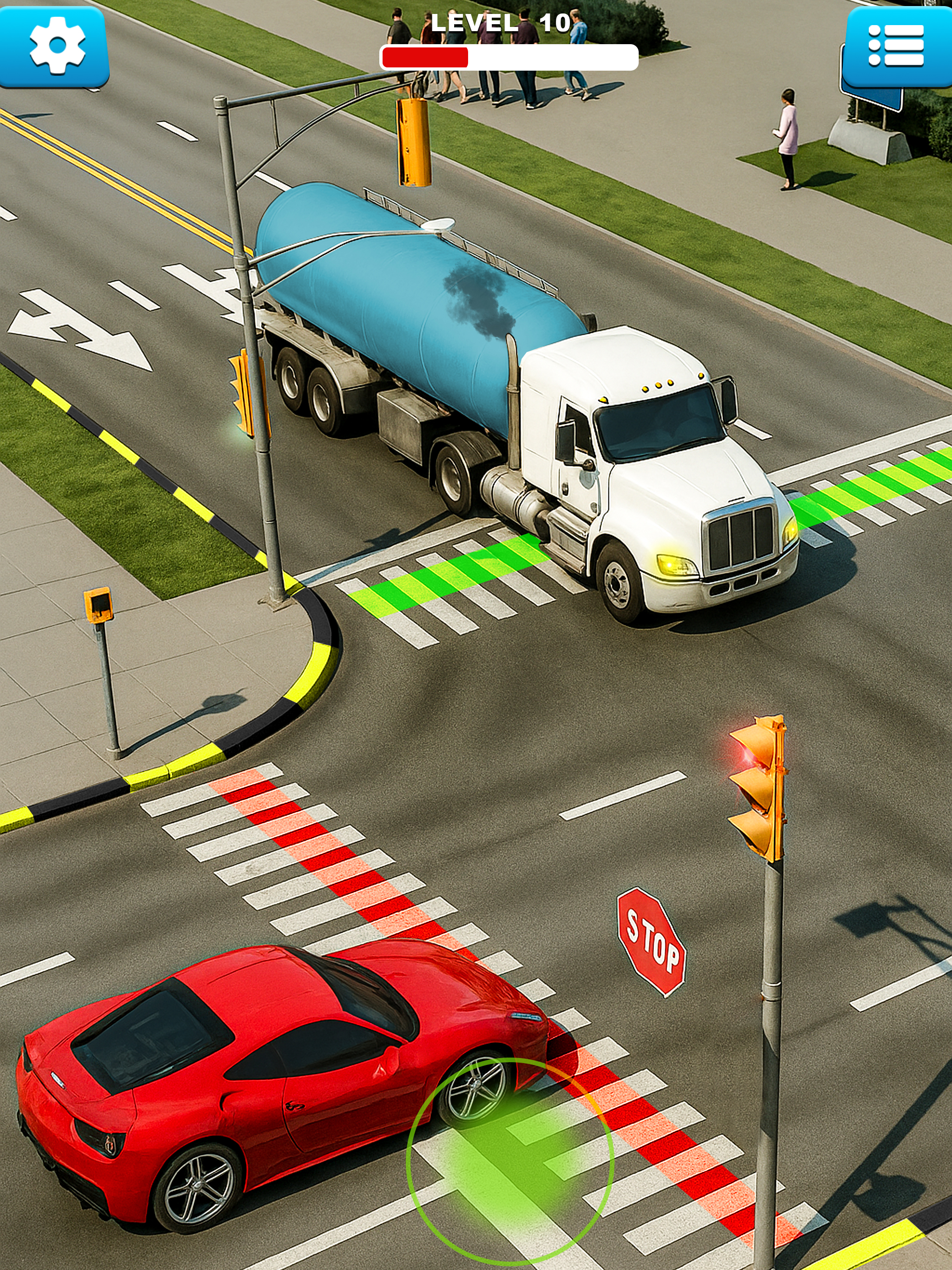 Highway Traffic Control Game