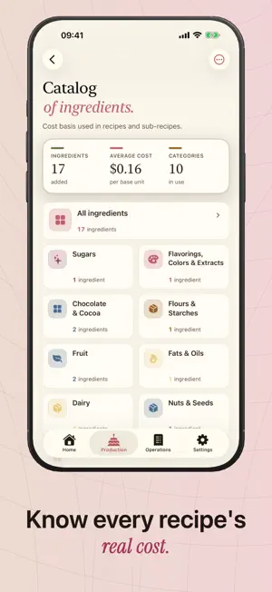 Receitório: Bakery Costing screenshot 4