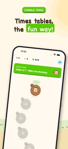 Multiplication Jungle screenshot 1