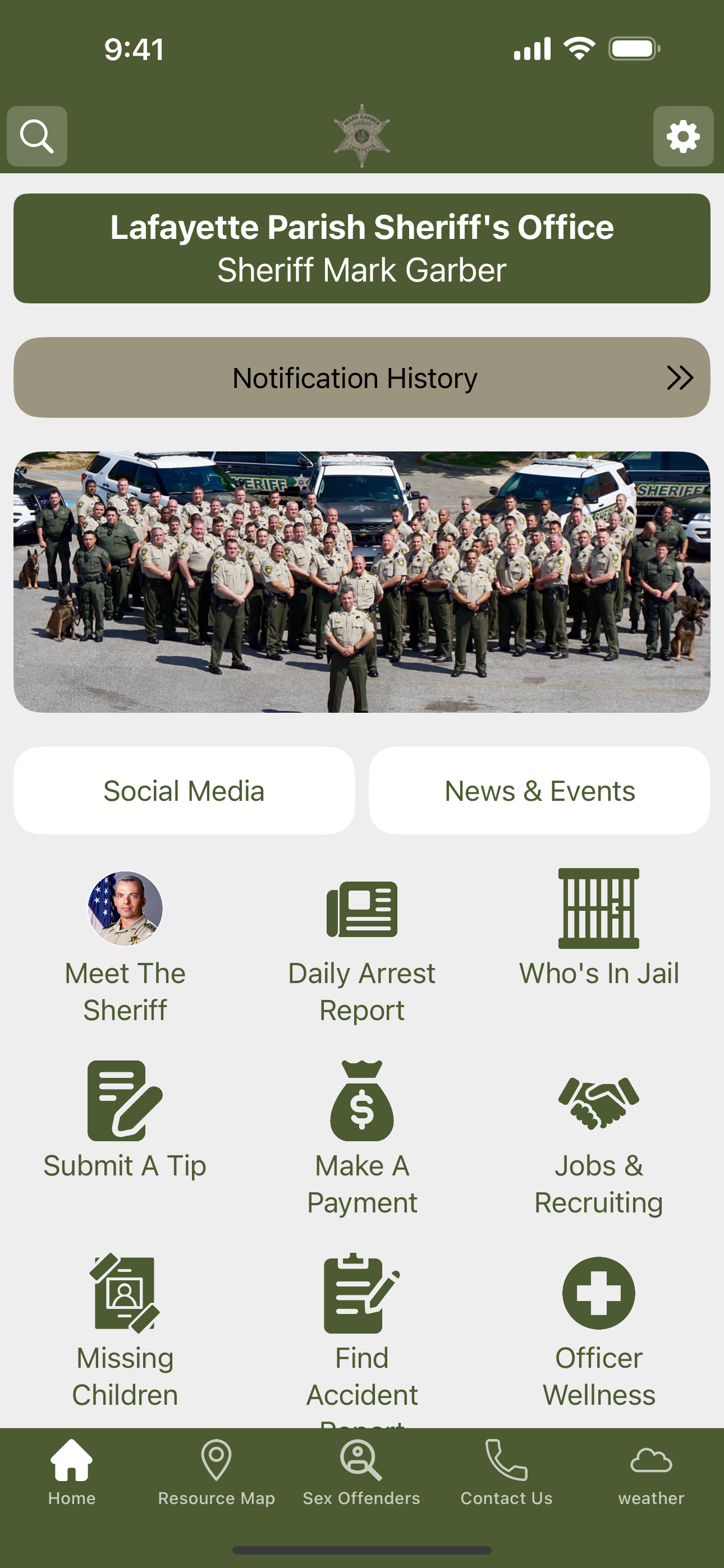 Lafayette Sheriff