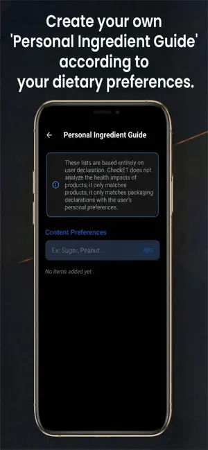 CheckEt AI Label Assistant screenshot 3