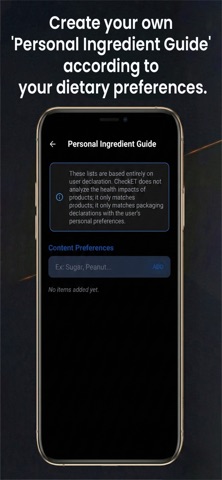 CheckEt: AI Label Assistant screenshot