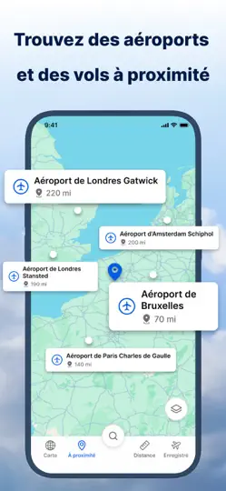 Capture d'écran de FlightSky : Suivi Vols sur iPhone 5