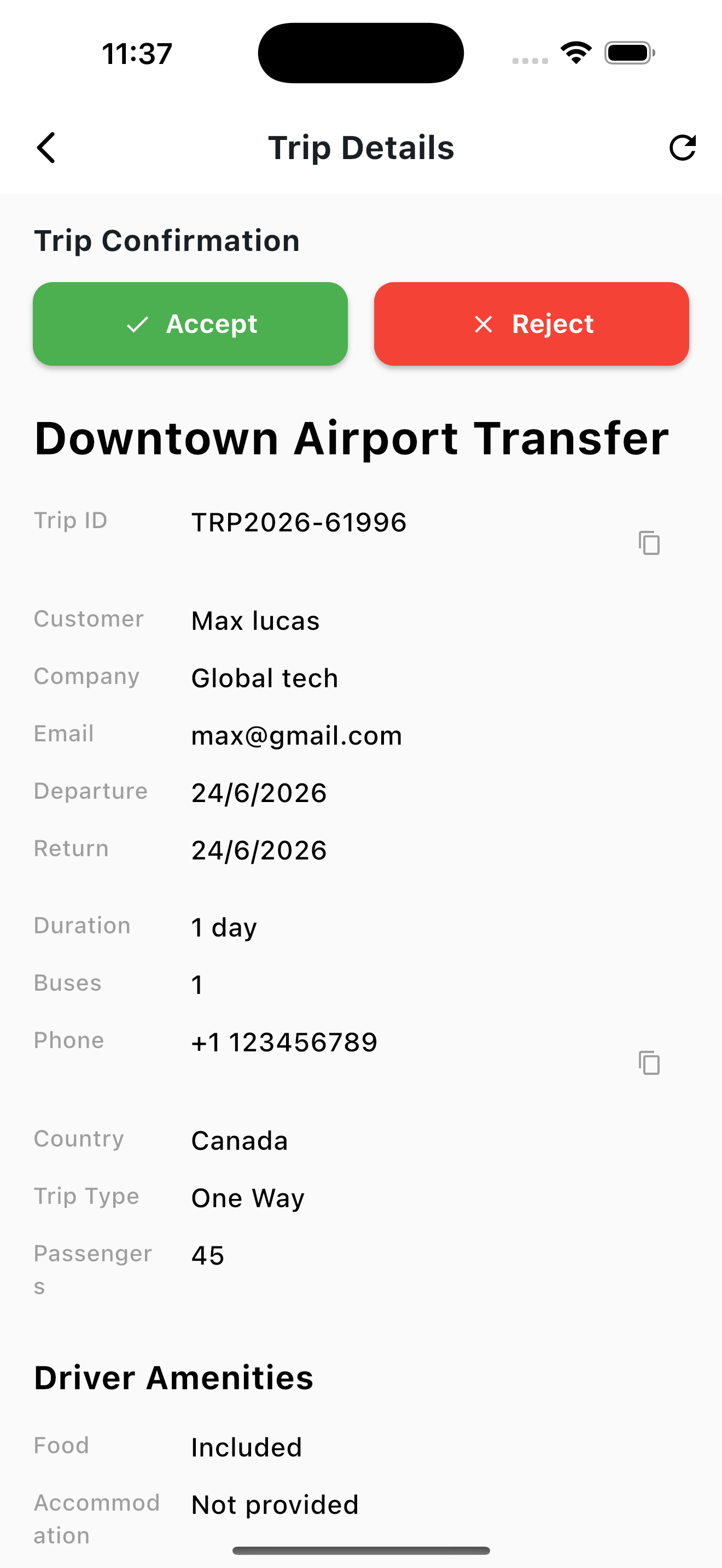 MotorCoachX screenshot 2