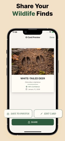 Animal Tracks Identifier ID iPhone screenshot