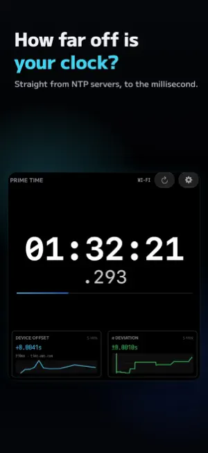 Prime Time NTP screenshot 1