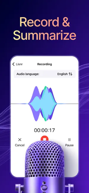 AI Note Taker: Lisnr screenshot 3