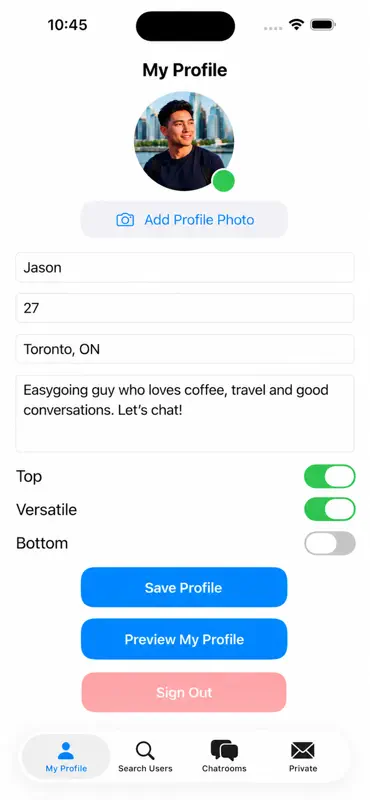 Asian Gay Chat screenshot 6 of 6