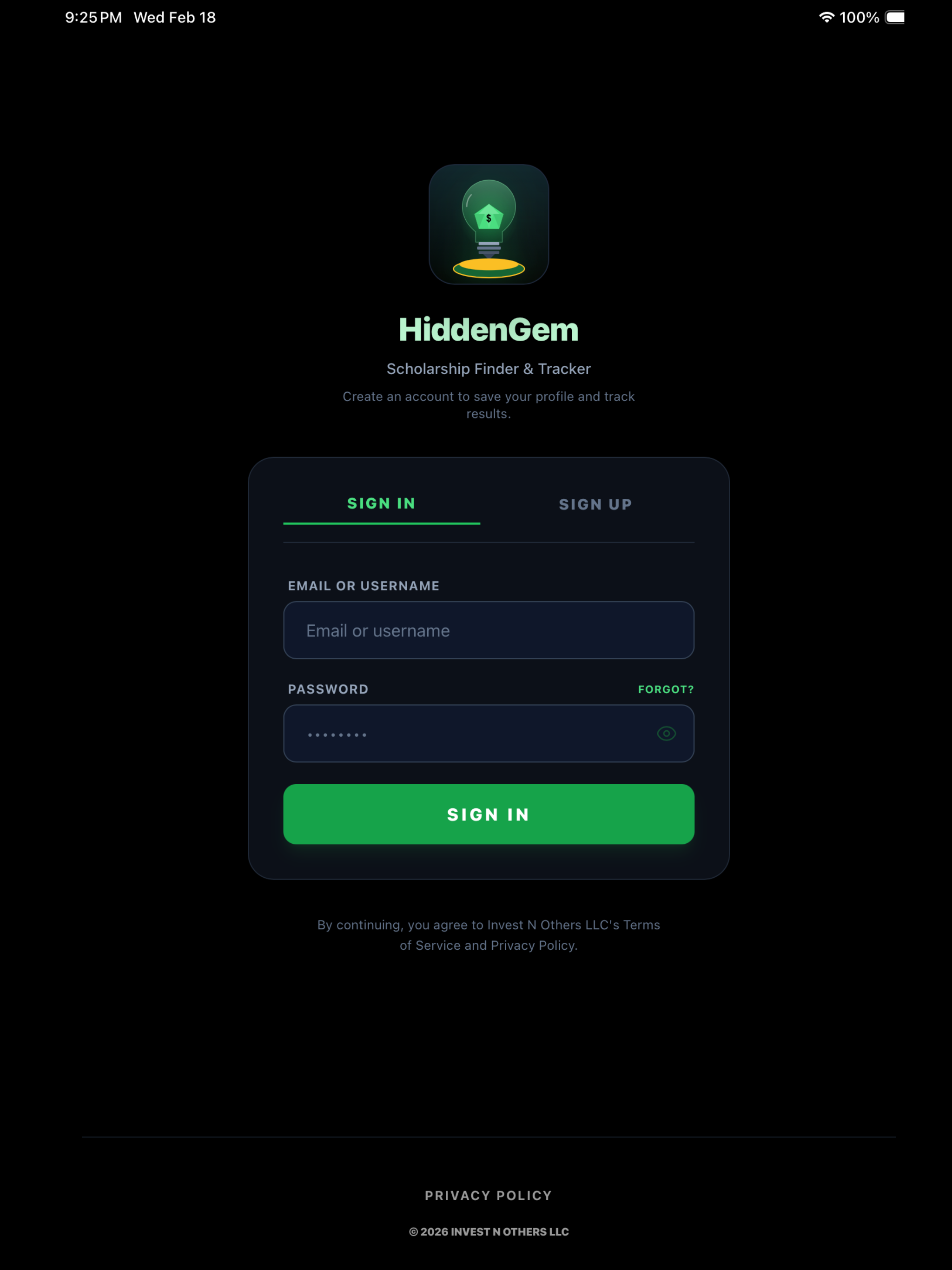 HiddenGem Scholarships screenshot 12