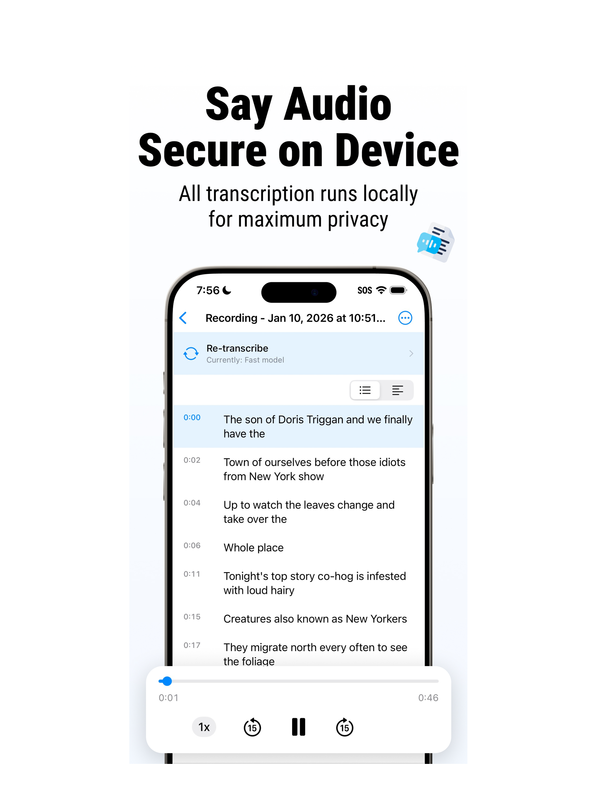 SecureVox Private Recorder