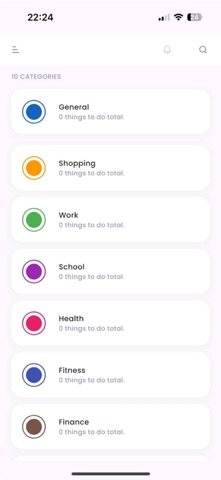 MyFocusList - Todo screenshot