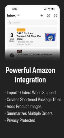 ShipShow Package Tracker iPhone screenshot
