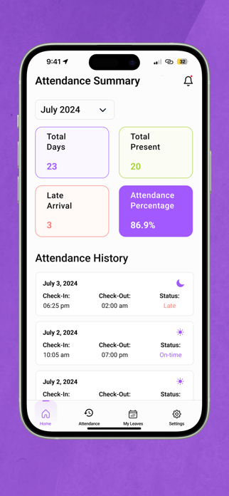 Smartly - Attendance Manager Screenshot 5 of 8
