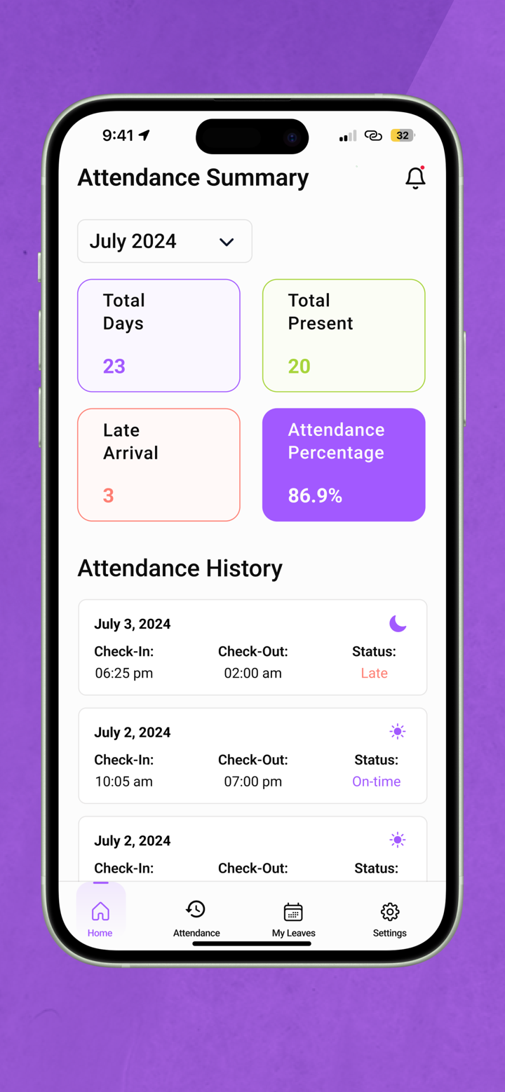 Smartly - Attendance Manager screenshot 5