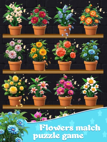 Flower Triple Sort:Blossom 3D iPad screenshot