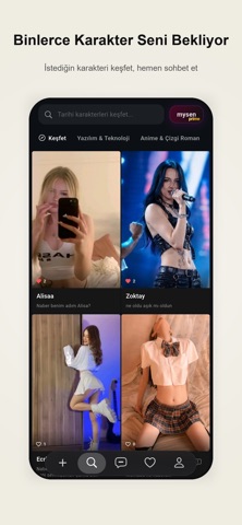 MySen - AI Sohbet-Baglan-Tanıs screenshot