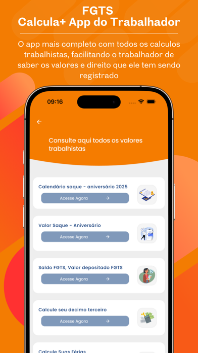 FGTS | App do Trabalhador 2025 Screenshot