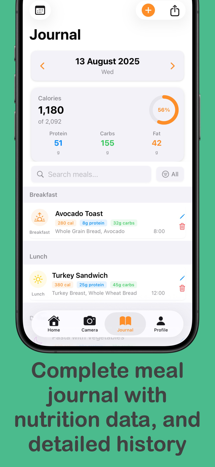 CaloriePot AI Calorie Tracker