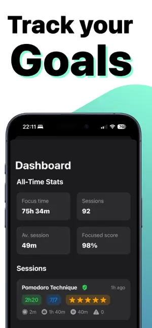 Focus App for Study, Work GABA screenshot