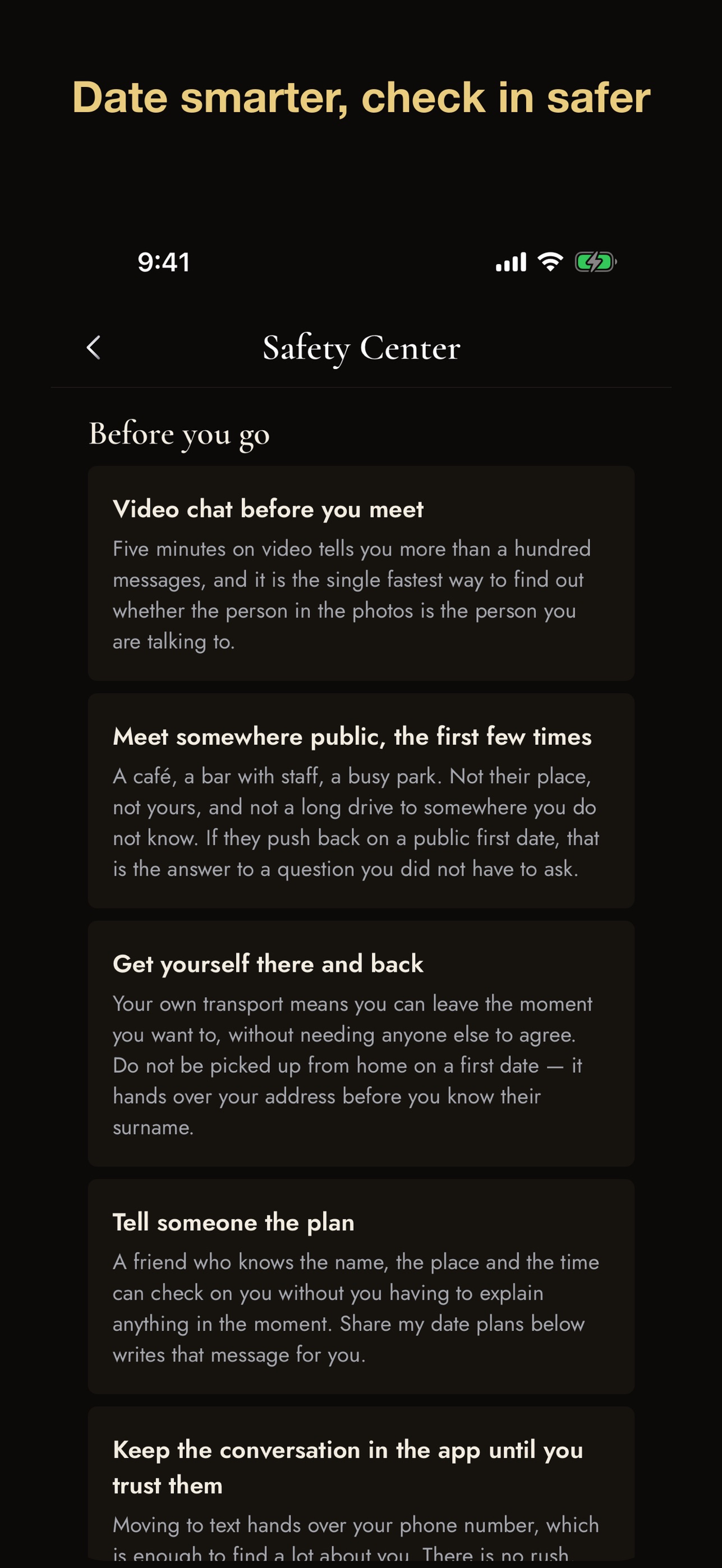 Screenshot 6 of Dimples — Dating App