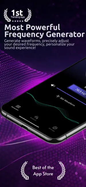 Frequency Generator: Tone & Hz screenshot 1