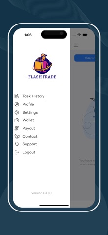 Flash Trade Delivery screenshot