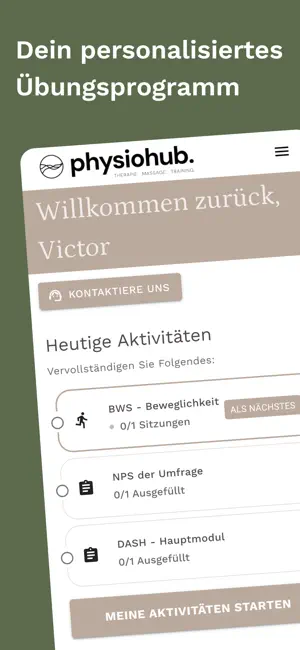 physiohub screenshot 1