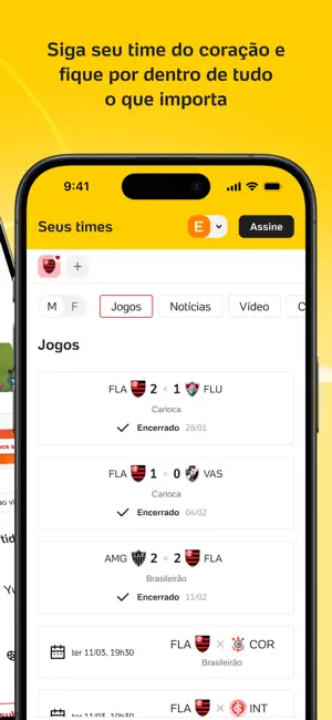 Placar UOL: Futebol e notícias iPhone screenshot 2