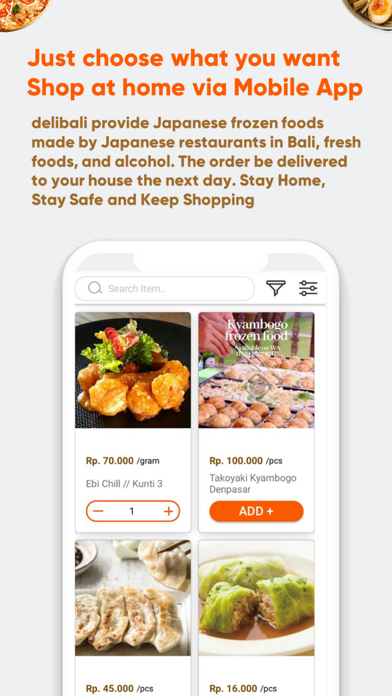 delibali Online Shopping Screenshot