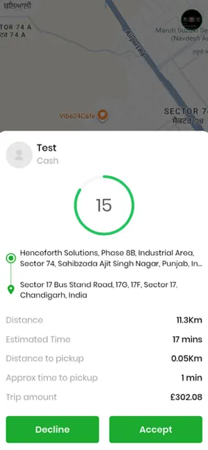 ReadyParcel Driver screenshot 2