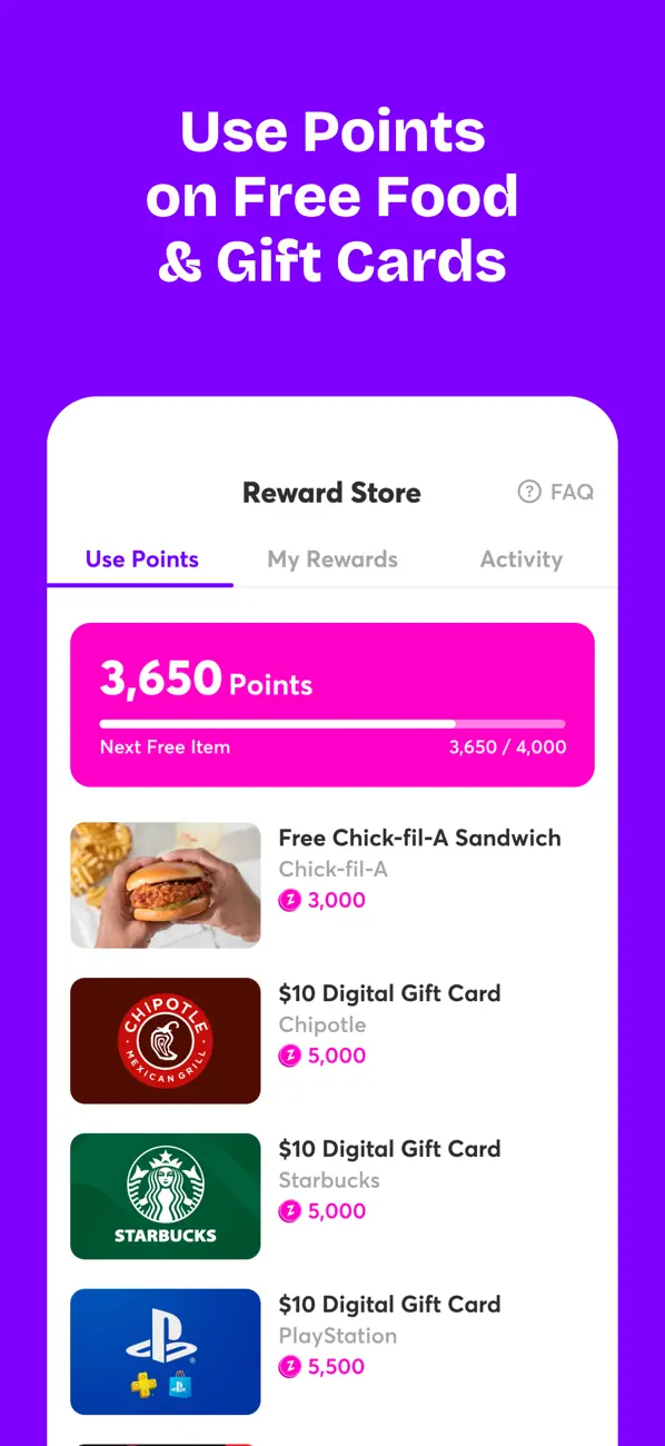 Screenshot #2 pour Zupp - College Rewards
