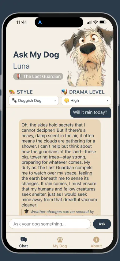 AskMyDog screenshot 3