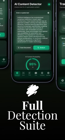 GPTzero AI humanize Detector Screenshot 1 of 6